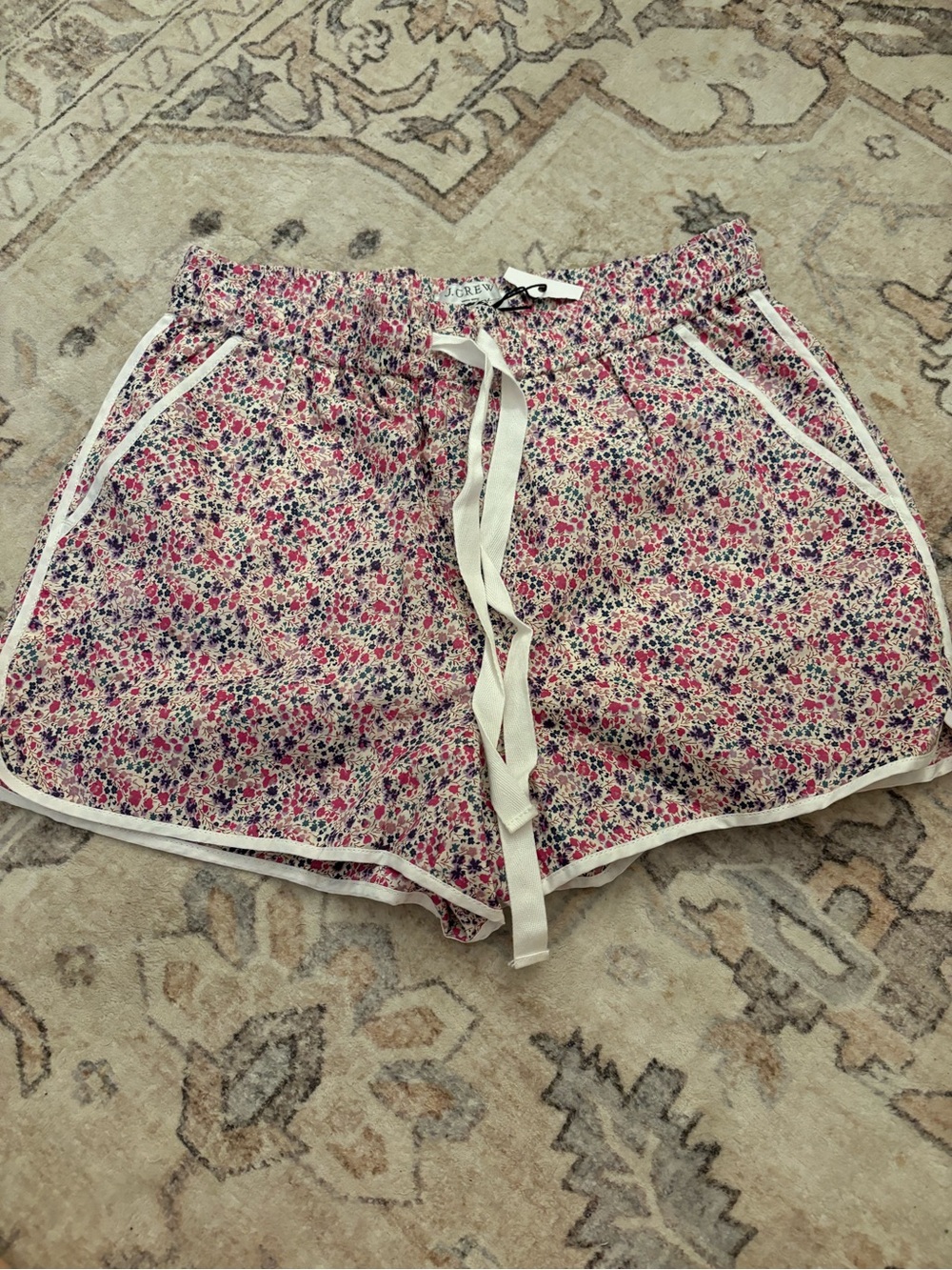 J. Crew Liberty Floral Athletic Shorts
